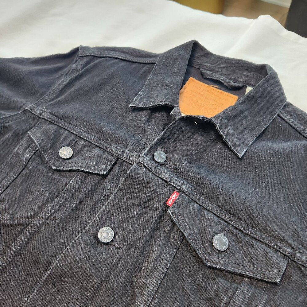 Levi's Premium Denim Jacket Black Size M